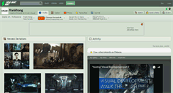 Desktop Screenshot of frankhong.deviantart.com