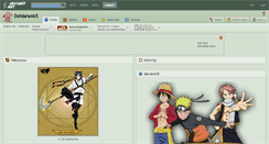 Desktop Screenshot of deidara465.deviantart.com