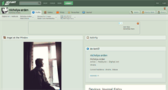 Desktop Screenshot of nicholya-arden.deviantart.com