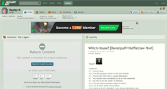 Desktop Screenshot of hayley-k.deviantart.com