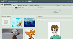 Desktop Screenshot of benderxable.deviantart.com
