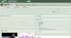 Desktop Screenshot of cyberirina.deviantart.com