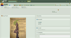 Desktop Screenshot of cymski.deviantart.com
