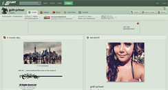 Desktop Screenshot of goth-primer.deviantart.com