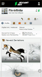 Mobile Screenshot of fin-infinite.deviantart.com