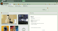 Desktop Screenshot of fakeglasses.deviantart.com