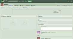 Desktop Screenshot of dazko.deviantart.com