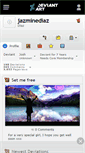 Mobile Screenshot of jazminediaz.deviantart.com