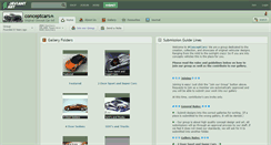 Desktop Screenshot of conceptcars.deviantart.com