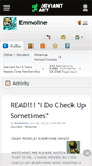 Mobile Screenshot of emmoline.deviantart.com