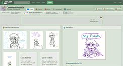 Desktop Screenshot of commentrartist26.deviantart.com
