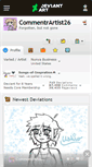 Mobile Screenshot of commentrartist26.deviantart.com