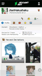 Mobile Screenshot of jiseihakushaku.deviantart.com