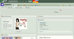 Desktop Screenshot of hinatababe2.deviantart.com