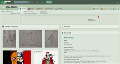 Desktop Screenshot of max-attack.deviantart.com