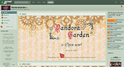 Desktop Screenshot of pandoragarden.deviantart.com