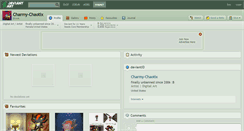 Desktop Screenshot of charmy-chaotix.deviantart.com