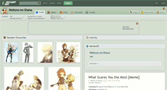 Desktop Screenshot of nietono-no-shana.deviantart.com