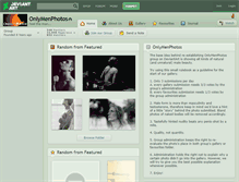 Tablet Screenshot of onlymenphotos.deviantart.com