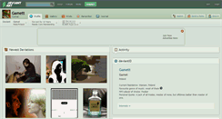 Desktop Screenshot of gamett.deviantart.com