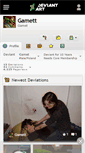 Mobile Screenshot of gamett.deviantart.com