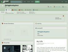 Tablet Screenshot of dieingpiecebypiece.deviantart.com