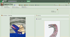 Desktop Screenshot of megalania-prisca.deviantart.com