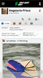 Mobile Screenshot of megalania-prisca.deviantart.com