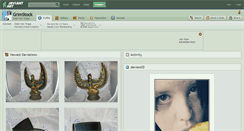 Desktop Screenshot of grimstock.deviantart.com