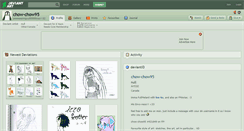 Desktop Screenshot of chow-chow95.deviantart.com