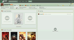 Desktop Screenshot of hamsterfly.deviantart.com
