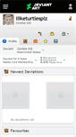 Mobile Screenshot of iliketurtlesplz.deviantart.com
