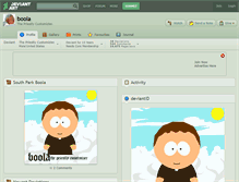 Tablet Screenshot of boola.deviantart.com