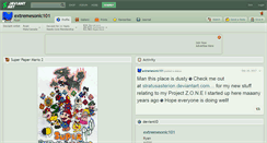 Desktop Screenshot of extremesonic101.deviantart.com