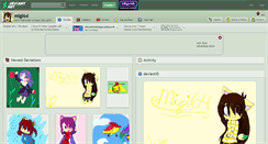 Desktop Screenshot of migi64.deviantart.com