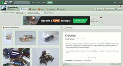 Desktop Screenshot of cyberia-rwc.deviantart.com