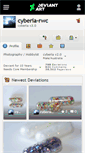 Mobile Screenshot of cyberia-rwc.deviantart.com