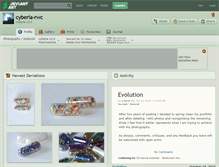 Tablet Screenshot of cyberia-rwc.deviantart.com