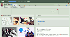 Desktop Screenshot of candyprincess4.deviantart.com