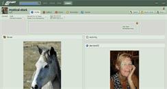 Desktop Screenshot of mystical-stock.deviantart.com
