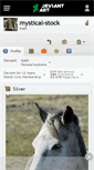 Mobile Screenshot of mystical-stock.deviantart.com
