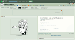 Desktop Screenshot of diabolico0anghel.deviantart.com