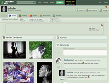 Tablet Screenshot of edi-die.deviantart.com