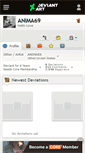 Mobile Screenshot of anima69.deviantart.com