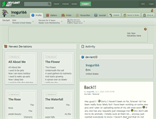 Tablet Screenshot of inogurl66.deviantart.com