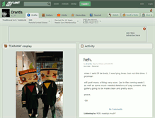 Tablet Screenshot of drantis.deviantart.com
