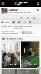 Mobile Screenshot of isaoooh.deviantart.com