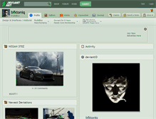 Tablet Screenshot of bfktoniq.deviantart.com