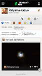 Mobile Screenshot of kiriyama-kazuo.deviantart.com