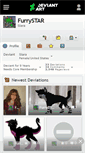 Mobile Screenshot of furrystar.deviantart.com